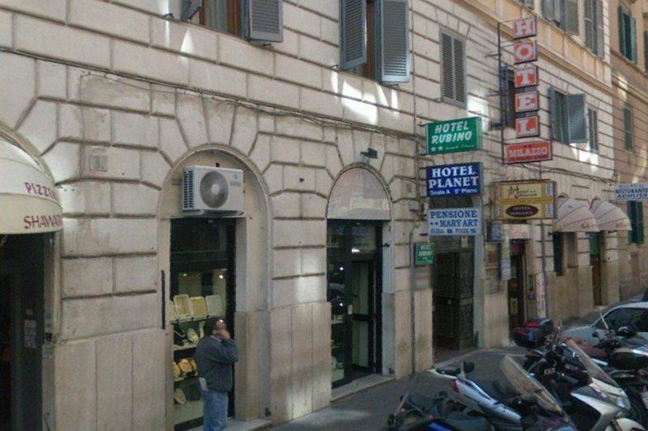 Hotel Rubino Рим Экстерьер фото